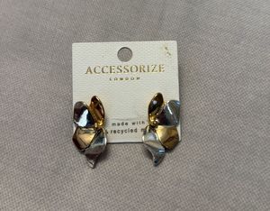 Accessorize London Gold & Silver Earrings