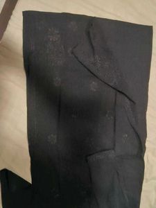 Elegant Black Embroidered Kurta
