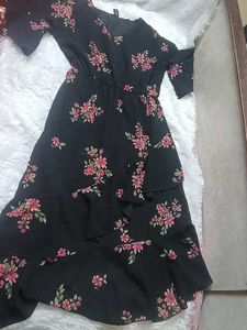 new Floral Print Fit &amp; Flare Dress