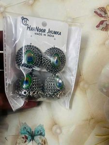 Fancy Party Wear Oxidised Jumka