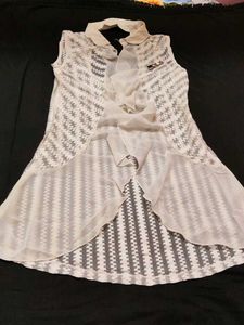 Sheer White shrug