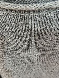 Cozy Gray Knit Sweater