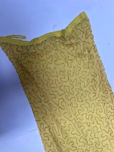 Yellow Beaded skirt