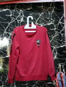Red Crewneck Sweatshirt