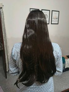 ✨ Long Black Hair Extension/Hair Piece–Stylish