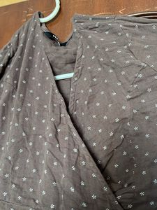 Ruffled A Line Dress