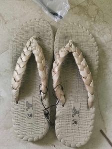 Stylish Braided Flip-Flops