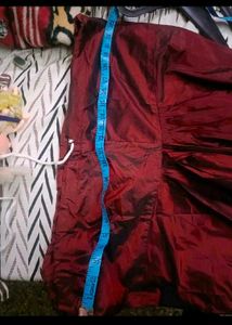 Boutique stitched Maroon silk suit in 36 bust