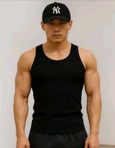 Sleek Black Tank Top