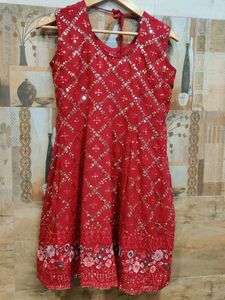 new Stunning MAROON Embellished kurti