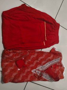 Red suit