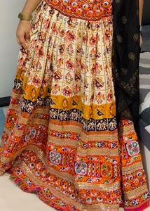 Garba Patola Ghargra with Dupatta