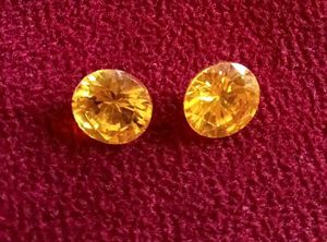 Yellow Ratna Gemstones -2 nos.