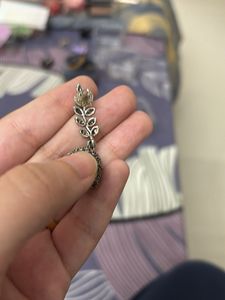 silver earring