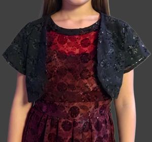 Girls' Sequin Shrug - Dressy Cover-Up