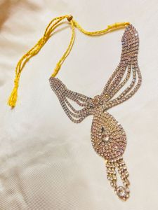 Sparkling Rhinestone Statement Necklace