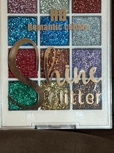 12-Color Glitter Eyeshadow Palette