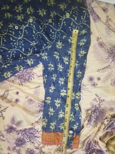 Boho Blue Print Dress