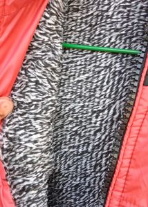 Kids Red &amp; Black Padded Jacket