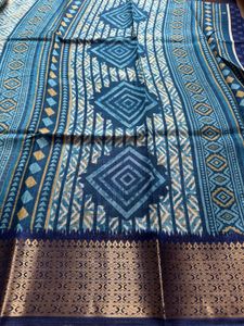 Brand New Elegant Printed Saree
