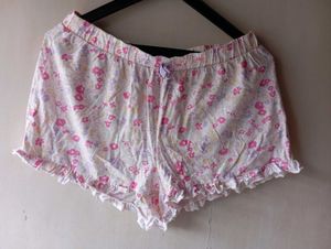 Cute Floral Pajama Shorts
