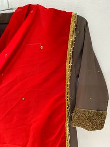 Beautiful Anarkali With Dupatta . Designer Piece ❤