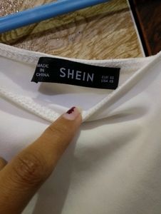 White Crop Top