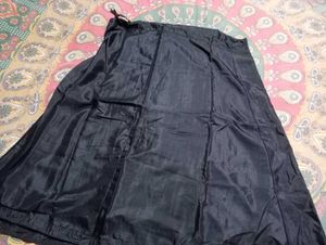 Black  Petticoat Satin