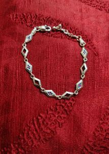 Elegant pure silver Diamond Bracelet