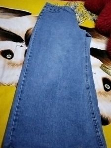 Wide Leg Denim Jeans