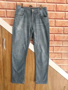 Men's Classic Blue Denim Jeans