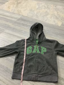 GAP Grey Zip-Up Hoodie