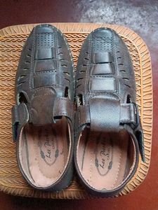 Men's Brown Leather Sandals