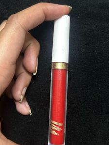 Vibrant Red Lipstick Swatch