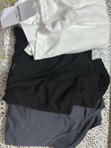 pack of 3 Long Sleeve V-Neck Top