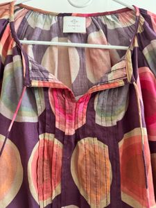 Rareism - Colorful Polka Dot Blouse