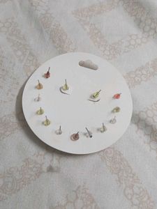 Assorted Stud Earrings Set
