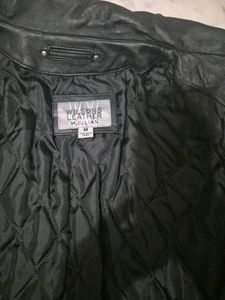 Men's Black Leather Jacket