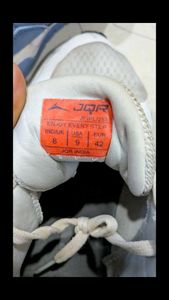 JQR Sports Shoes lightly scratch u can see