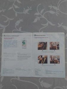 Amway Product Demonstration Book &amp; Brochure