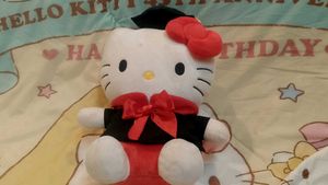 Hello Kitty Graduation Plush Toy