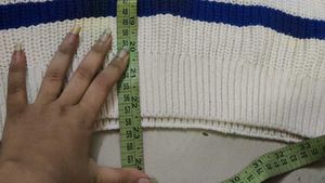 Zara Striped Knit Sweater