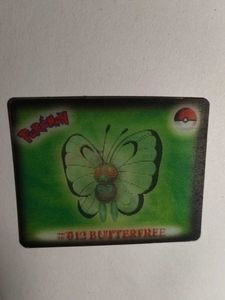 Cheetos Pokemon Butterfree motion card (1st)