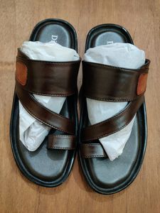 Men's New Chappal In Brown Color