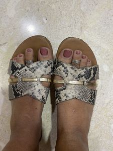 Leopard Print Slides