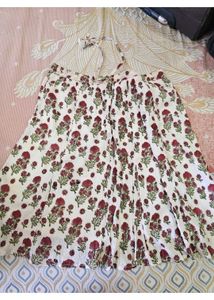 Boho Floral Print Maxi Skirt