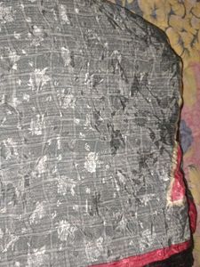 Vibrant Patchwork Saree