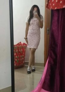 Floral Print Mini Dress
