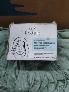 Foxtale Aquamarine Oil Free Moisturizer