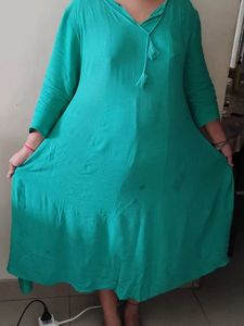 Teal Green Kurta